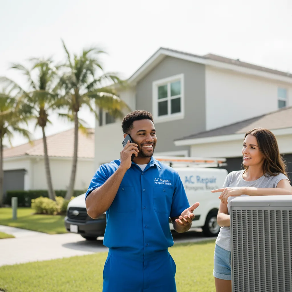 AC Repair Pompano Beach customer support in White Pine